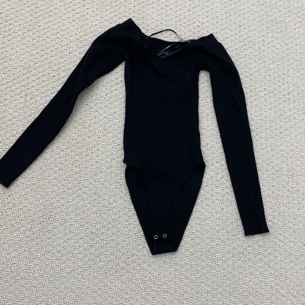 Off the shoulder body suit